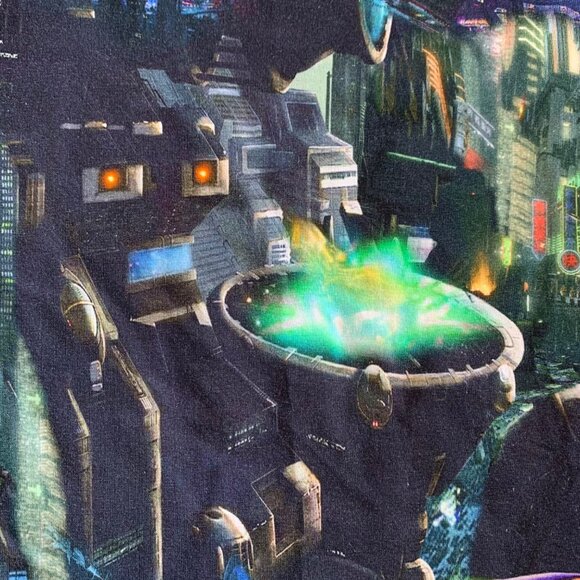 MOLO Space T-Shirt Boys 4 4T 110 Organic Cotton Top Tee Shirt Spaceships Galaxy - Picture 2 of 6